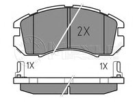 Placute frana 025 214 9517 W MEYLE