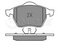 Placute frana 025 216 2419 MEYLE pentru Audi A4 Vw Passat