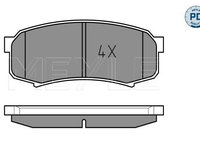 Placute frana 025 219 4715 PD MEYLE pentru Mitsubishi Montero Mitsubishi Pajero Mitsubishi Pajeroshogun Mitsubishi Shogun