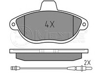 Placute frana 025 230 4218 W MEYLE pentru Peugeot 806 Fiat Scudo Peugeot Expert CitroEn Evasion CitroEn Synergie Fiat Ulysse CitroEn Dispatch CitroEn Jumpy