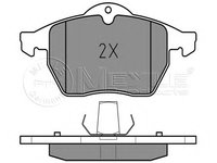 Placute frana 025 231 1619 W MEYLE pentru Opel Astra Opel Zafira