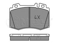 Placute frana 025 232 7117 MEYLE pentru Mercedes-benz Sl Mercedes-benz M-class Mercedes-benz S-class Mercedes-benz Cl-class