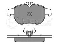 Placute frana 025 234 0220 MEYLE pentru Opel Vectra Opel Signum Fiat Croma Opel Zafira