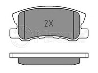 Placute frana 025 235 8216 MEYLE pentru Mitsubishi Asx Mitsubishi Rvr Mitsubishi Montero Mitsubishi Pajero Mitsubishi Pajeroshogun Mitsubishi Shogun Mitsubishi Grandis CitroEn C-crosser Mitsubishi Outlander Mitsubishi Galant Mitsubishi Lancer CitroEn