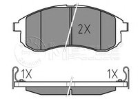 Placute frana 025 238 7914 W MEYLE pentru Mitsubishi Coltrodeo Mitsubishi L Mitsubishi Mighty Mitsubishi Triton Mitsubishi Strada