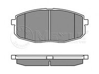 Placute frana 025 239 6617 W MEYLE pentru Kia Cee d Kia Carens Hyundai I30 Kia Pro cee d Hyundai Ix35 Hyundai Tucson