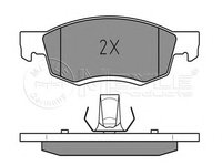 Placute frana 025 246 7318 MEYLE pentru Dacia Logan Renault Logan Renault Tondar