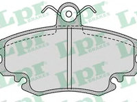 Placute frana 05P1107 LPR pentru Renault Clio 1991 1992 1993 1994 1995 1996 1997 1998