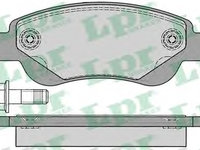 Placute frana 05P1235 LPR pentru CitroEn C1 Peugeot 107 Toyota Aygo Peugeot 108