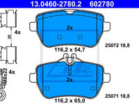 Placute frana 13 0460-2780 2 ATE pentru Mercedes-benz S-class Mercedes-benz Sl