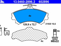 Placute frana 13 0460-2896 2 ATE pentru Mitsubishi Colt Mitsubishi Mirage