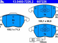 Placute frana 13 0460-7226 2 ATE pentru Audi Tt Audi A1