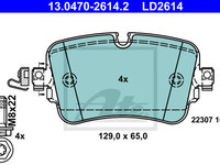 Placute frana 13 0470-2614 2 ATE pentru Audi Q7 Audi A8 Audi A7 Vw Touareg Audi Q8 Audi A6