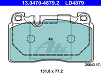 Placute frana 13 0470-4879 2 ATE pentru Audi A6 Audi Q5 Audi A7