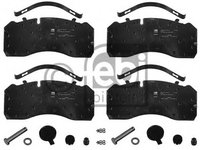 Placute frana 16563 FEBI BILSTEIN pentru Skoda Felicia Vw Passat Bmw Seria 5 Man L Man M Mercedes-benz Atego Iveco Eurocargo