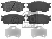 Placute frana 16699 FEBI BILSTEIN pentru Hyundai I20 Hyundai Accent Hyundai Solaris Ford Fiesta Ford Ikon Hyundai Verna Kia Rio