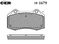 Placute frana 181679 ICER pentru Renault Megane Renault Gran Renault Grand Renault ScEnic