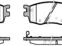 Placute frana 21208 02 ROADHOUSE pentru Hyundai I20 Kia Rio Hyundai Accent Hyundai Verna