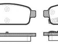 Placute frana 21432 02 ROADHOUSE pentru Opel Astra Chevrolet Orlando Chevrolet Cruze Opel Ampera Chevrolet Volt Opel Zafira