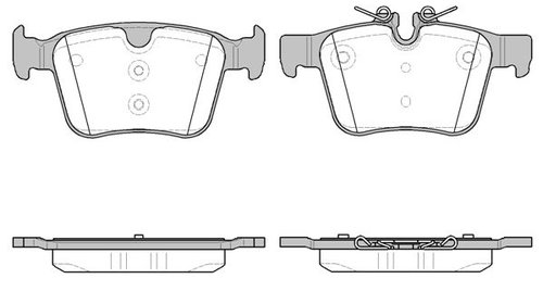 Placute frana 21516 40 ROADHOUSE pentru Volvo