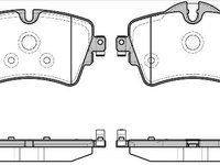 Placute frana 21599 08 ROADHOUSE pentru Bmw Seria 2