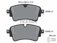 Placute frana 2230801 TEXTAR pentru Audi Q7 Audi A4 Audi A5 Audi Q5 Audi A8