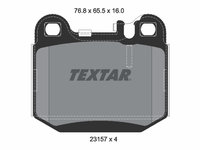 Placute frana 2315781 TEXTAR pentru Mercedes-benz M-class