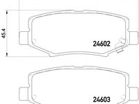 Placute frana 2460201 TEXTAR