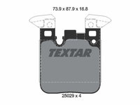 Placute frana 2502901 TEXTAR pentru Bmw Seria 4