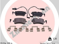 Placute frana 25214 175 4 ZIMMERMANN pentru Audi A6 Audi A5 Audi A4 Audi A7