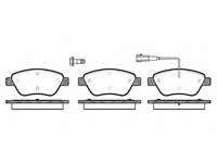 Placute frana 2858 01 ROADHOUSE pentru Fiat Bravo Fiat Ritmo Vw Up Fiat Stilo Fiat Doblo Fiat Albea Fiat Palio Fiat Petra Fiat Siena CitroEn Nemo Peugeot Bipper Fiat Fiorino Seat Ibiza Fiat Qubo Seat Leon Skoda Octavia Audi A3 Vw Golf Audi Tt Vw Pass