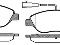 Placute frana 2860 02 ROADHOUSE pentru Alfa romeo Mito Fiat Stilo