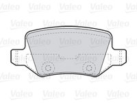 Placute frana 301583 VALEO pentru Mercedes-benz A-class Mercedes-benz Vaneo Mercedes-benz B-class