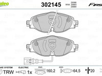 Placute frana 302145 VALEO pentru Audi A3 Seat Leon Vw Golf Skoda Octavia