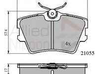 Placute frana ADB0272 COMLINE pentru Mercedes-benz 190 Vw Eurovan Vw Transporter