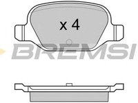 Placute frana ALFA ROMEO 147 937 BREMSI BP2974