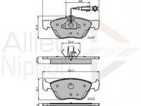 Placute frana ALFA ROMEO 156 932 COMLINE ADB11772