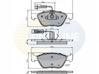 Placute frana ALFA ROMEO 156 Sportwagon 932 COMLINE CBP1897