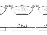 Placute frana AUDI A2 8Z0 ROADHOUSE 2633.41