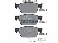 Placute frana AUDI A4 8W2 B9 TEXTAR 2238301