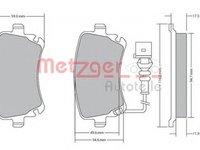 Placute frana AUDI A4 Avant 8ED B7 METZGER 1170190