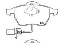 Placute frana AUDI A4 Cabriolet 8H7 B6 8HE B7 BREMBO P85037