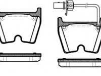 Placute frana AUDI A5 8T3 ROADHOUSE 2896.01