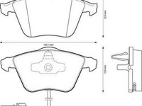 Placute frana AUDI A6 Avant 4B5 C5 JURID 573145J