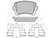 Placute frana AUDI A6 Avant 4F5 C6 MEYLE 0252448317