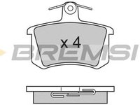 Placute frana AUDI A8 4D2 4D8 BREMSI BP2612