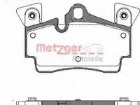 Placute frana AUDI Q7 4L METZGER 1170762