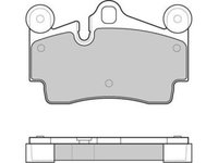 Placute frana Audi Q7 (4l), Porsche Cayenne (9pa, 955), Vw Touareg (7L) SRLine parte montare : Punte spate