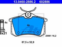 Placute frana AUDI TT Roadster 8N9 ATE 13046028862