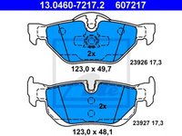 Placute frana BMW 1 cupe E82 ATE 13046072172